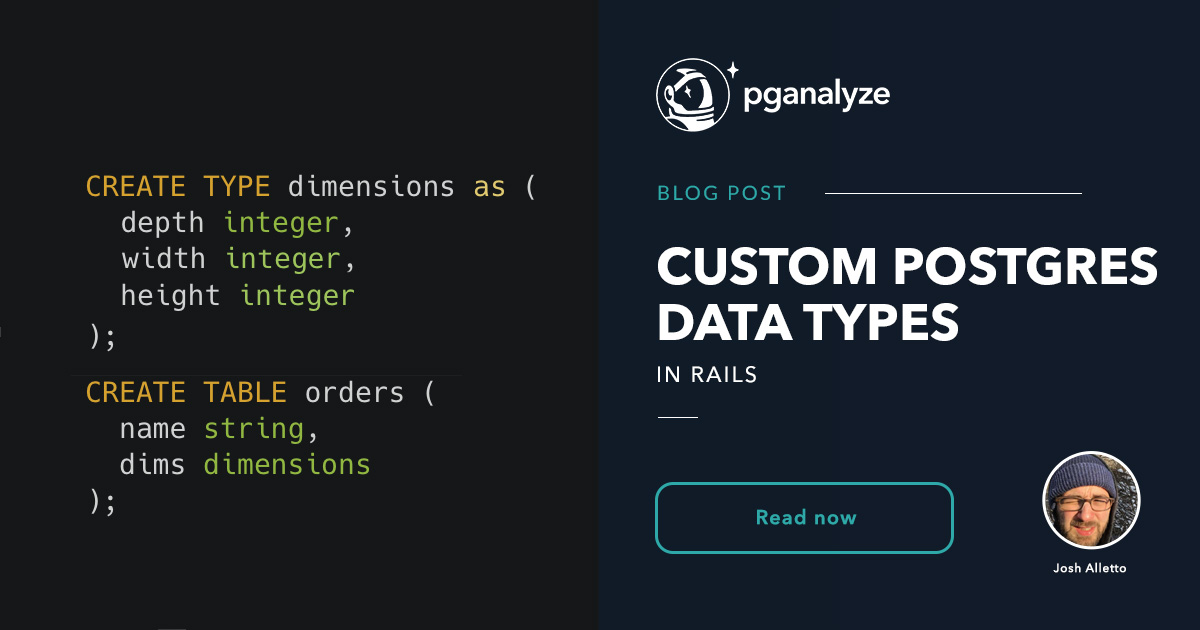 Creating Custom Postgres Data Types in Rails