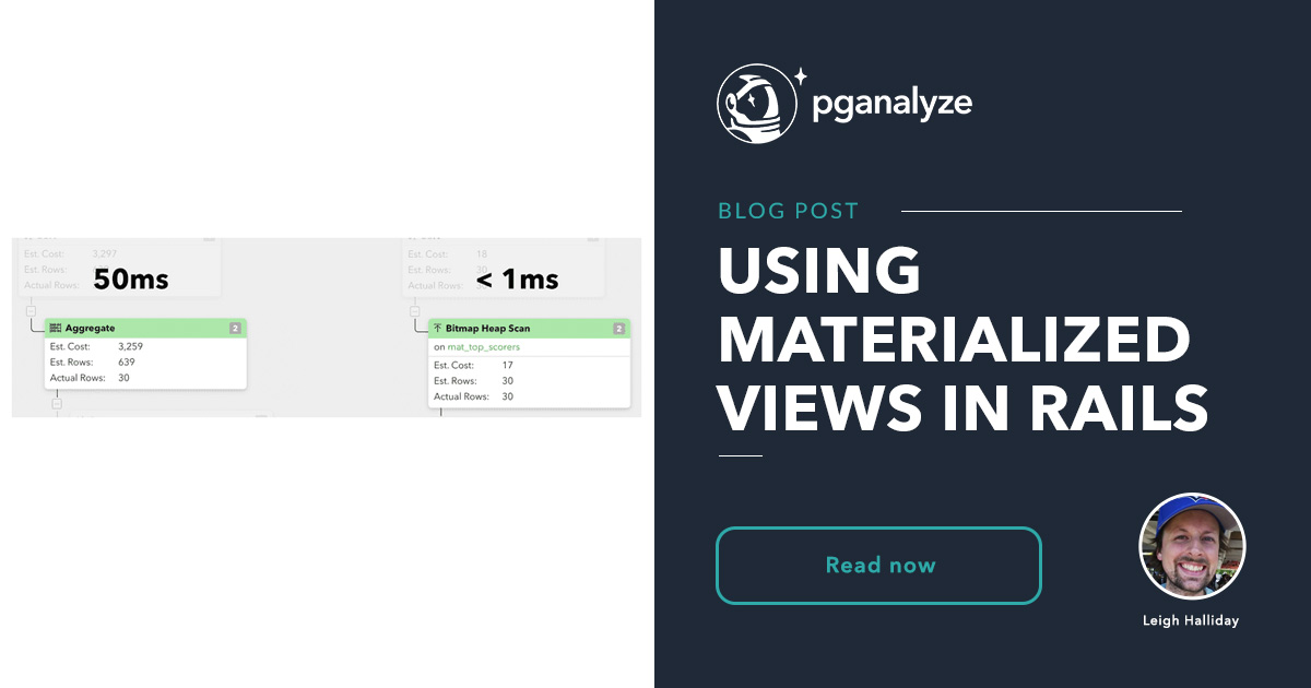 Effectively Using Materialized Views in Ruby on Rails