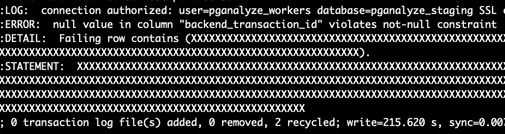 Screenshot of Log Insights PII filtering feature