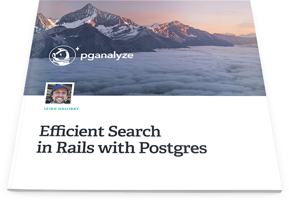 Efficient Search in Rails with Postgres eBook